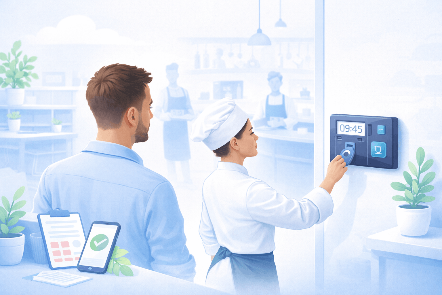 Control horario hostelería: app de fichaje para restaurantes y hoteles