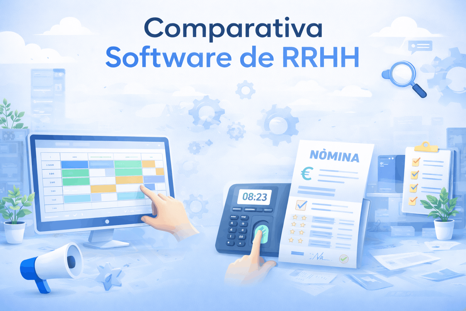 Alternativas a Factorial, Sesame, Bizneo, Personio y Kenjo en 2026: qué software de fichaje y RRHH elegir en España